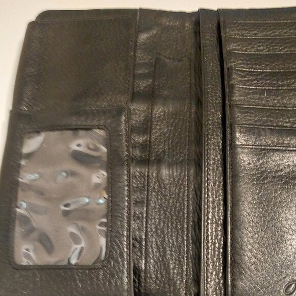 💗Brighton Black Pebbled Leather Wallet  7x4 "Songbird" EXC💗 - Picture 5 of 5